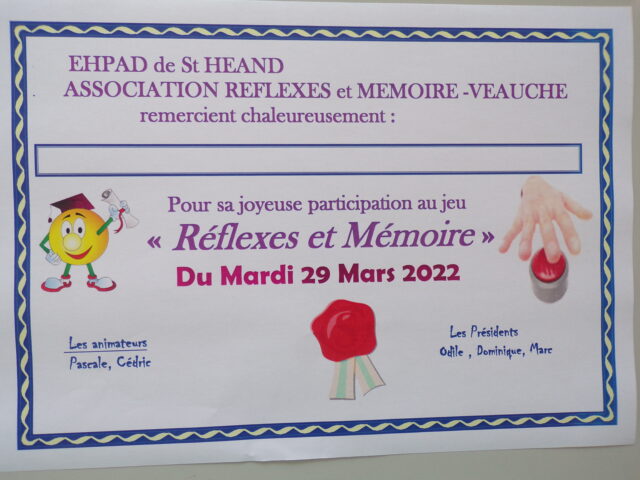 Réflexes et Mémoire