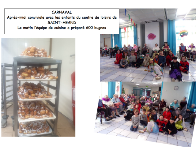 CARNAVAL A L’EHPAD