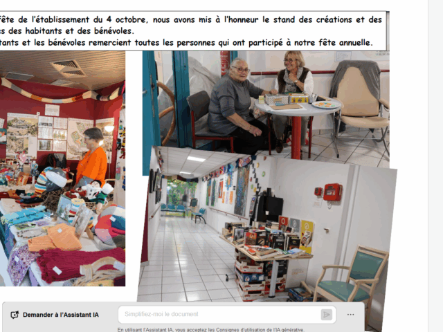 Fête de l’établissement