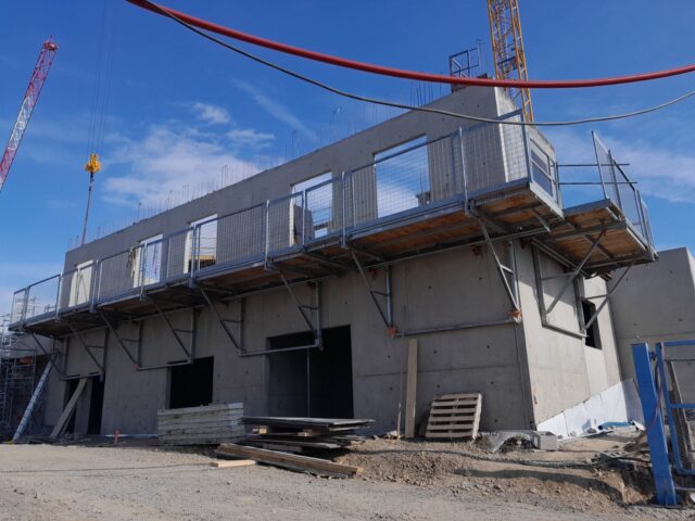 Projet de construction : suivi du chantier en images