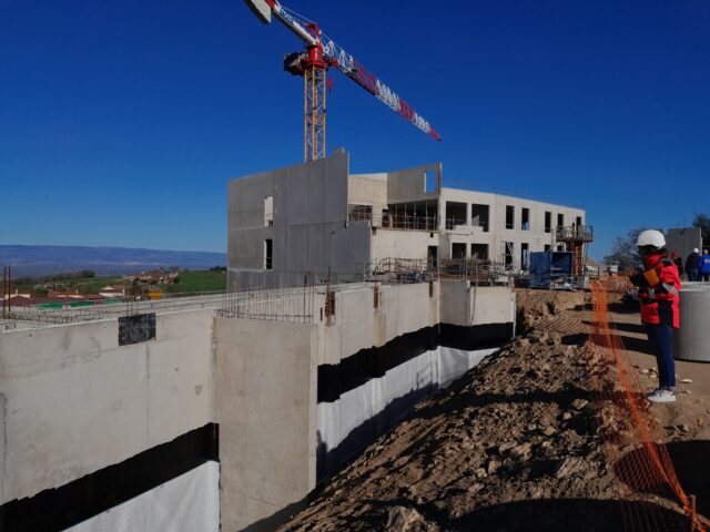 Construction du futur établissement : photographies 08/04/2026